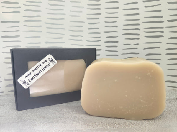 Tallow Goat Milk Soap ~ New Southern Blend